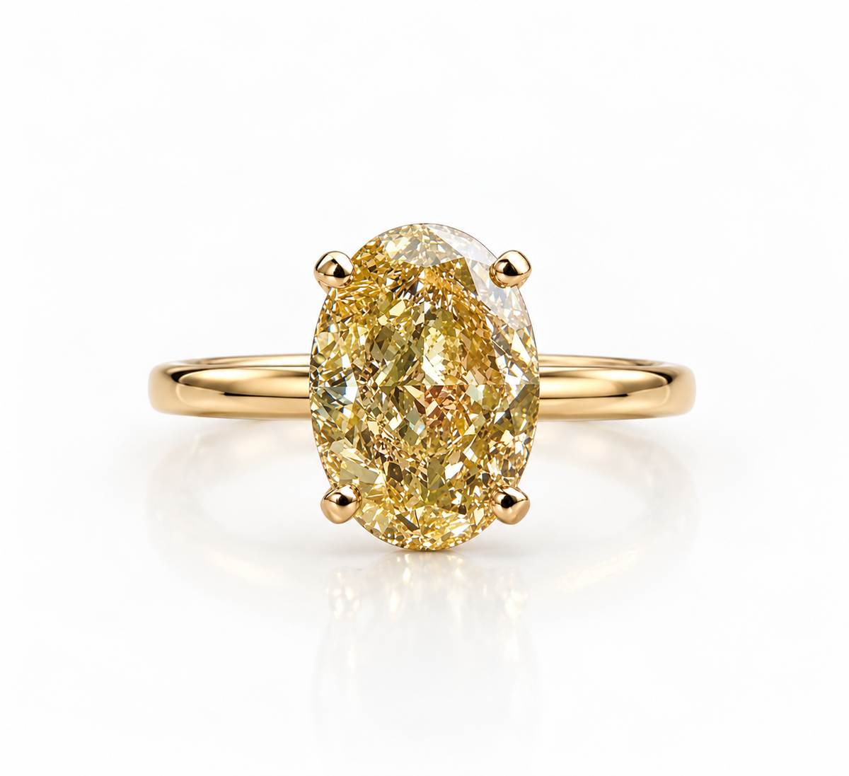 3ct Oval Diamond Ring