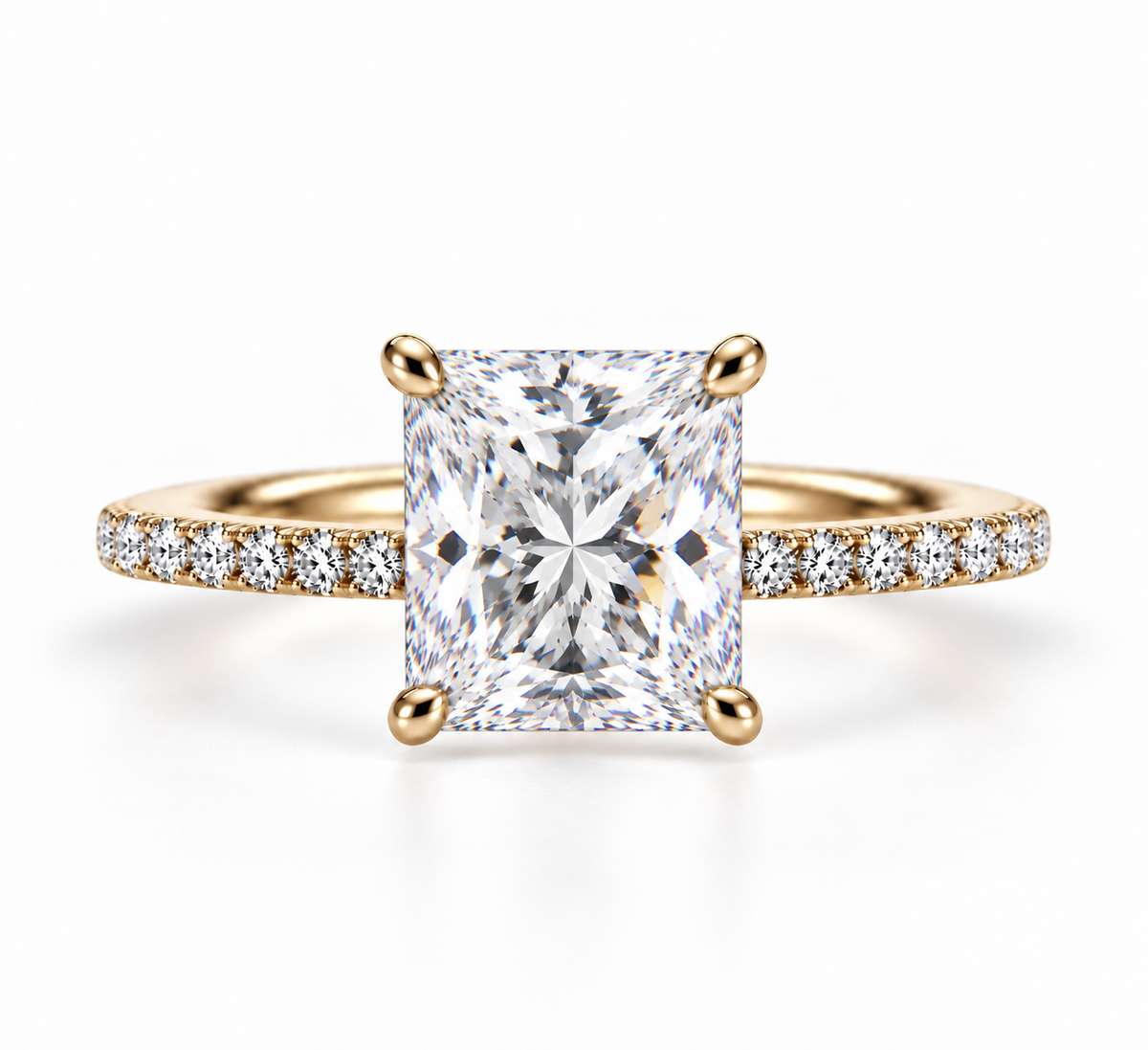 2.50ct Princess Diamond Classic Ring