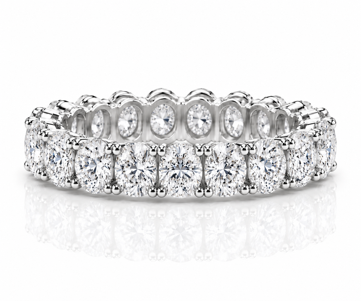 0.20ct Round Diamond Eternity Band Ring