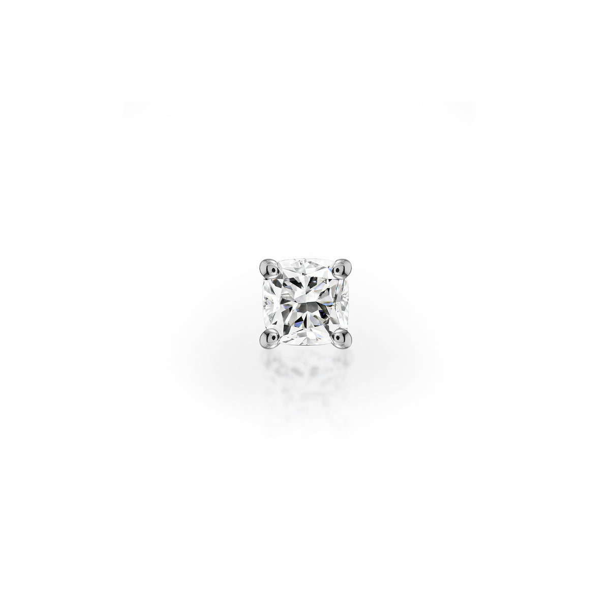 0.50ct Cushion Diamond Earring