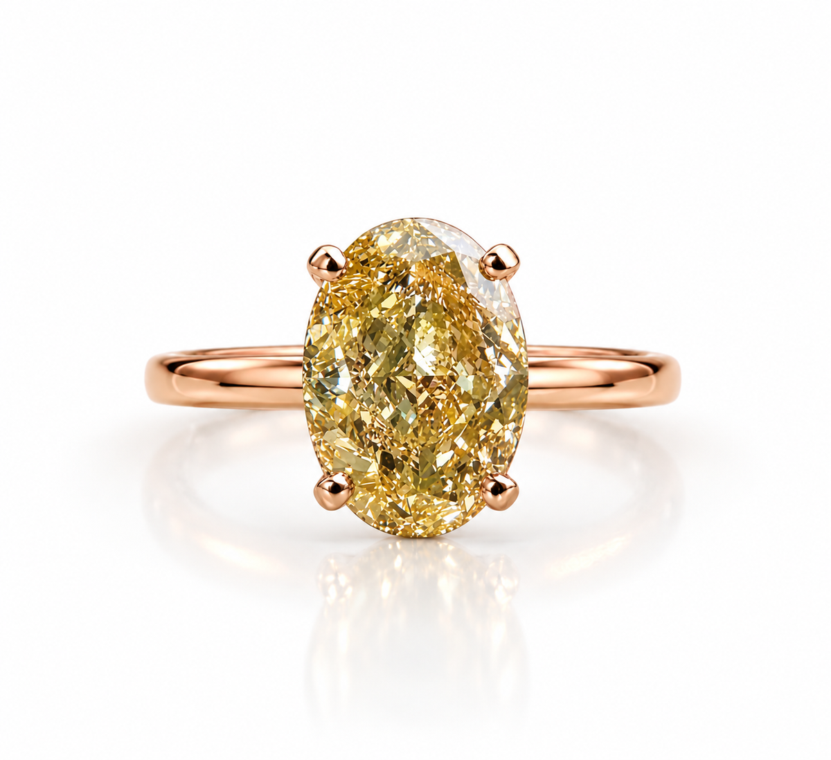 3ct Oval Diamond Ring