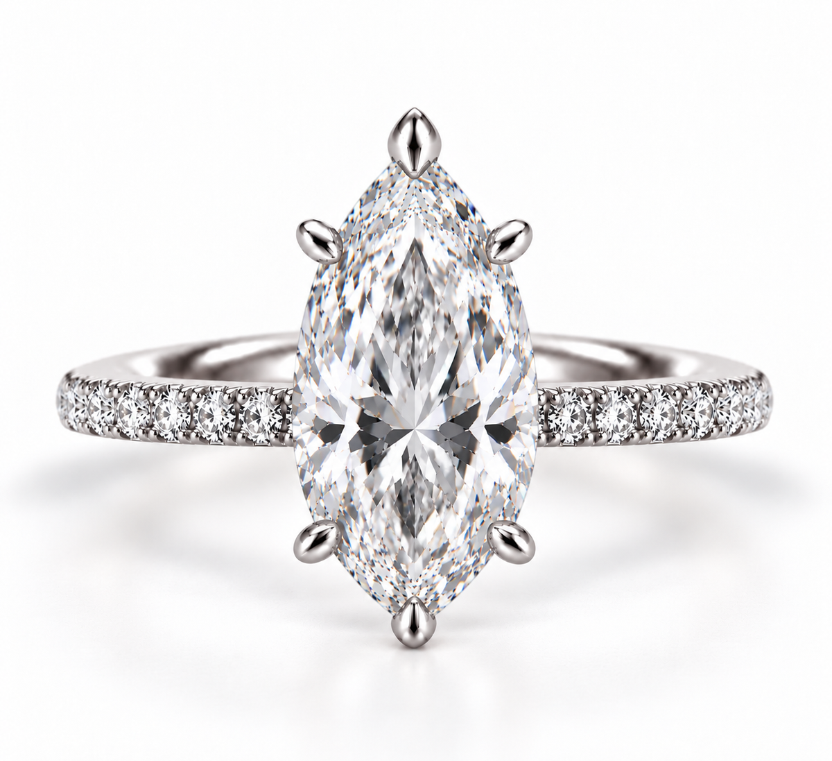 3ct Marquise Diamond Classic Ring
