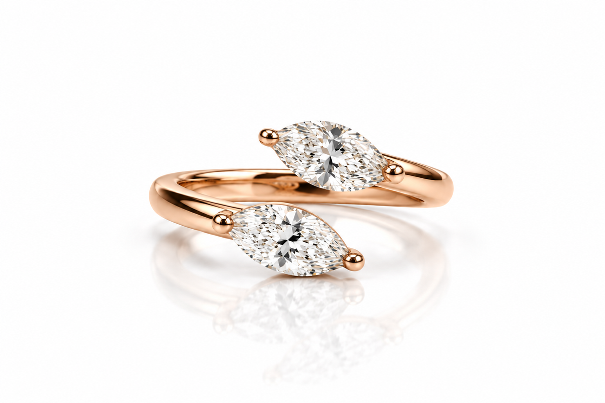 0.80ct Marquise Diamond Ring
