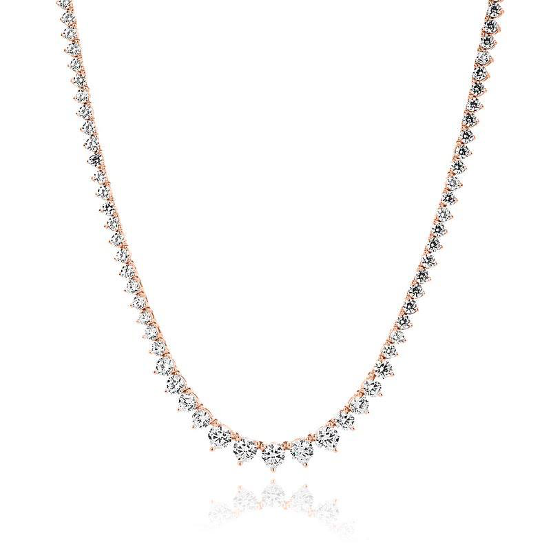 11.60ct Round Diamond Collier Degarde