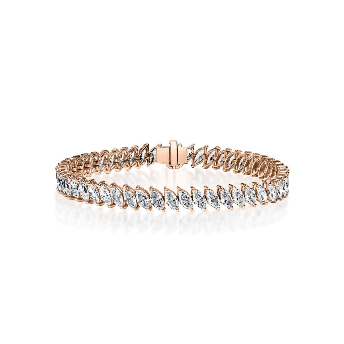 0.20ct Marquise Diamond Bracelet