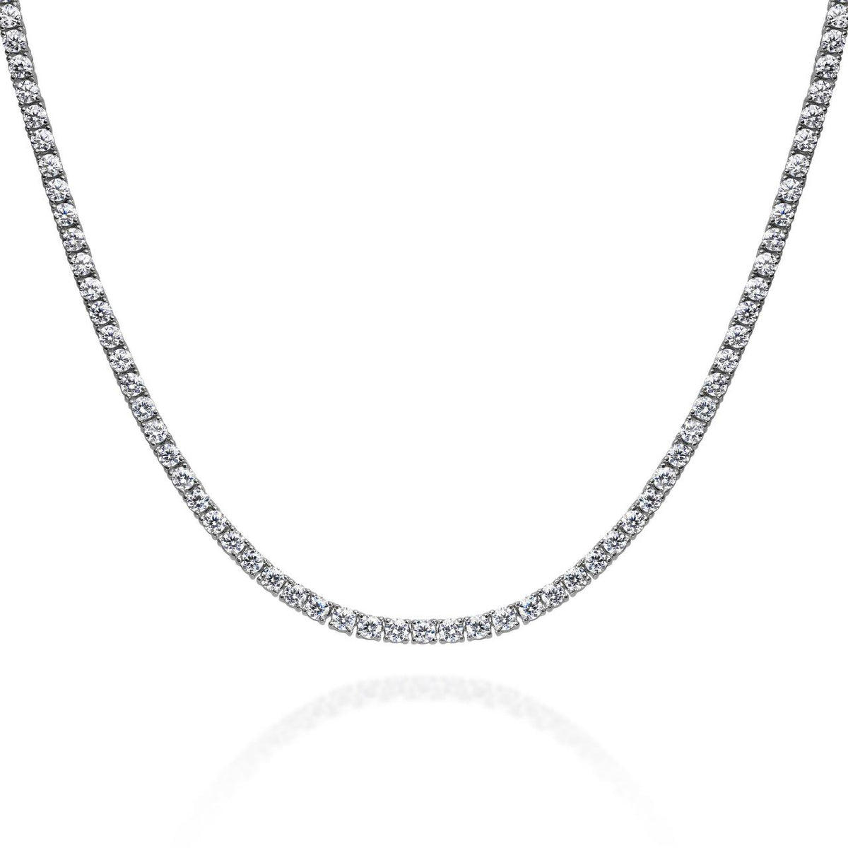 14.60ct Round Diamond Necklace