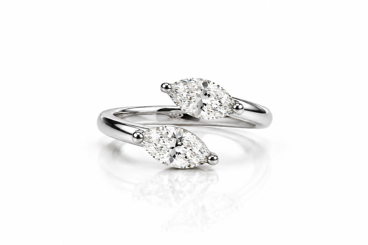 0.80ct Marquise Diamond Ring