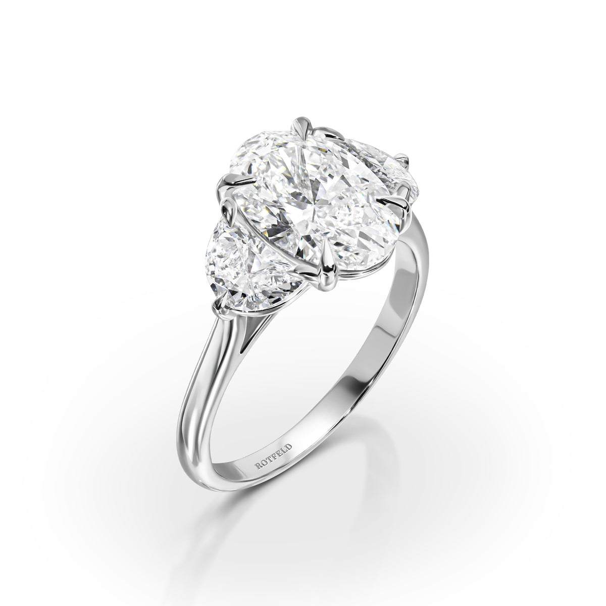 4ct Oval Diamond Ring