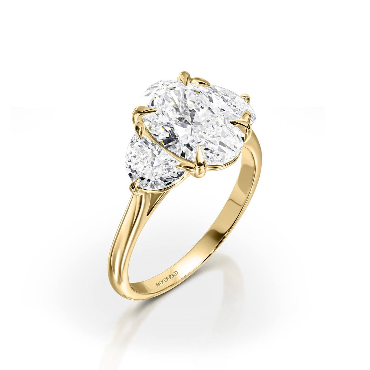4ct Oval Diamond Ring