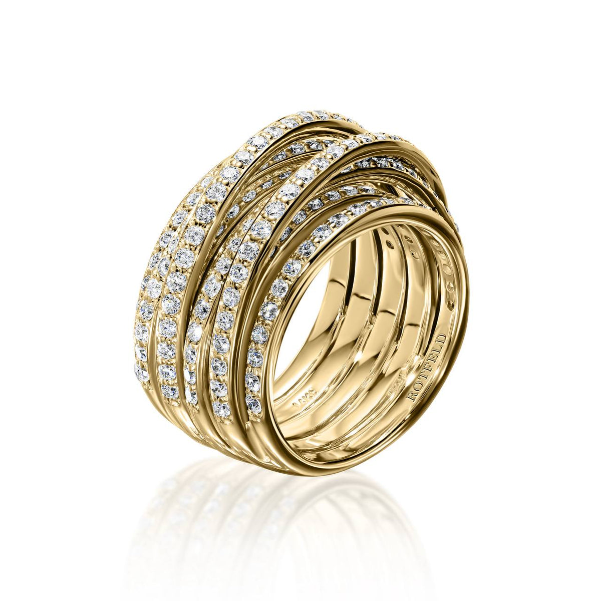 2.40ct Round Diamond Bow Ring