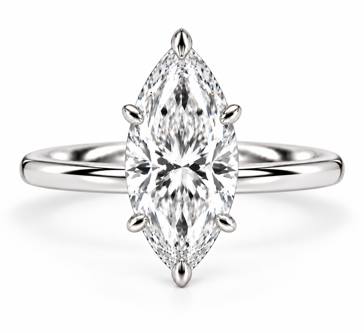 2.50ct Marquise Diamond Classic Ring