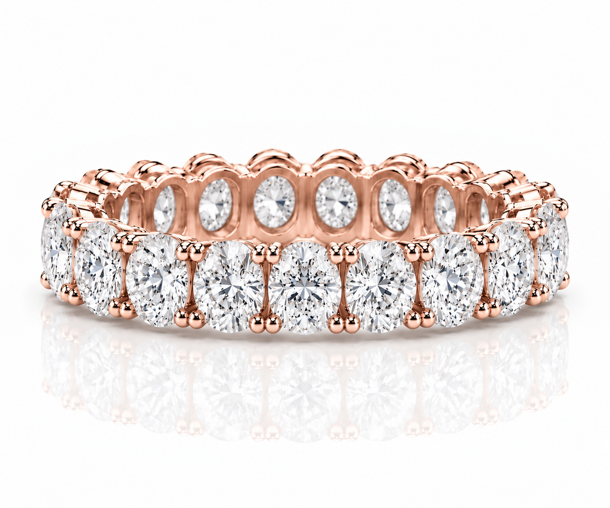 0.20ct Round Diamond Eternity Band Ring