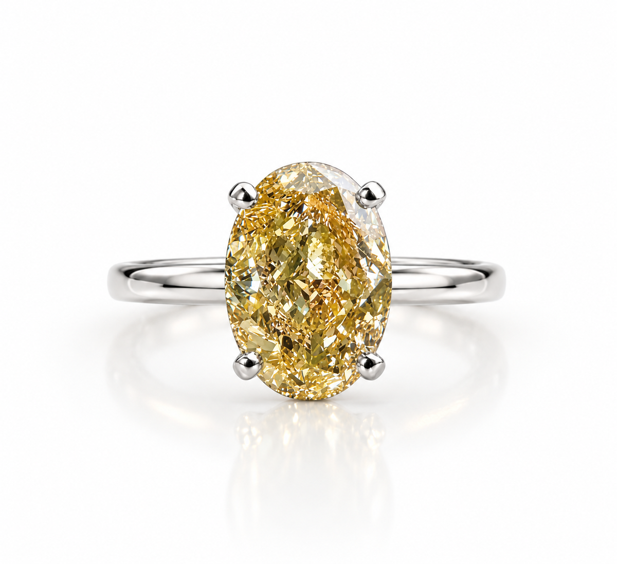 3ct Oval Diamond Ring