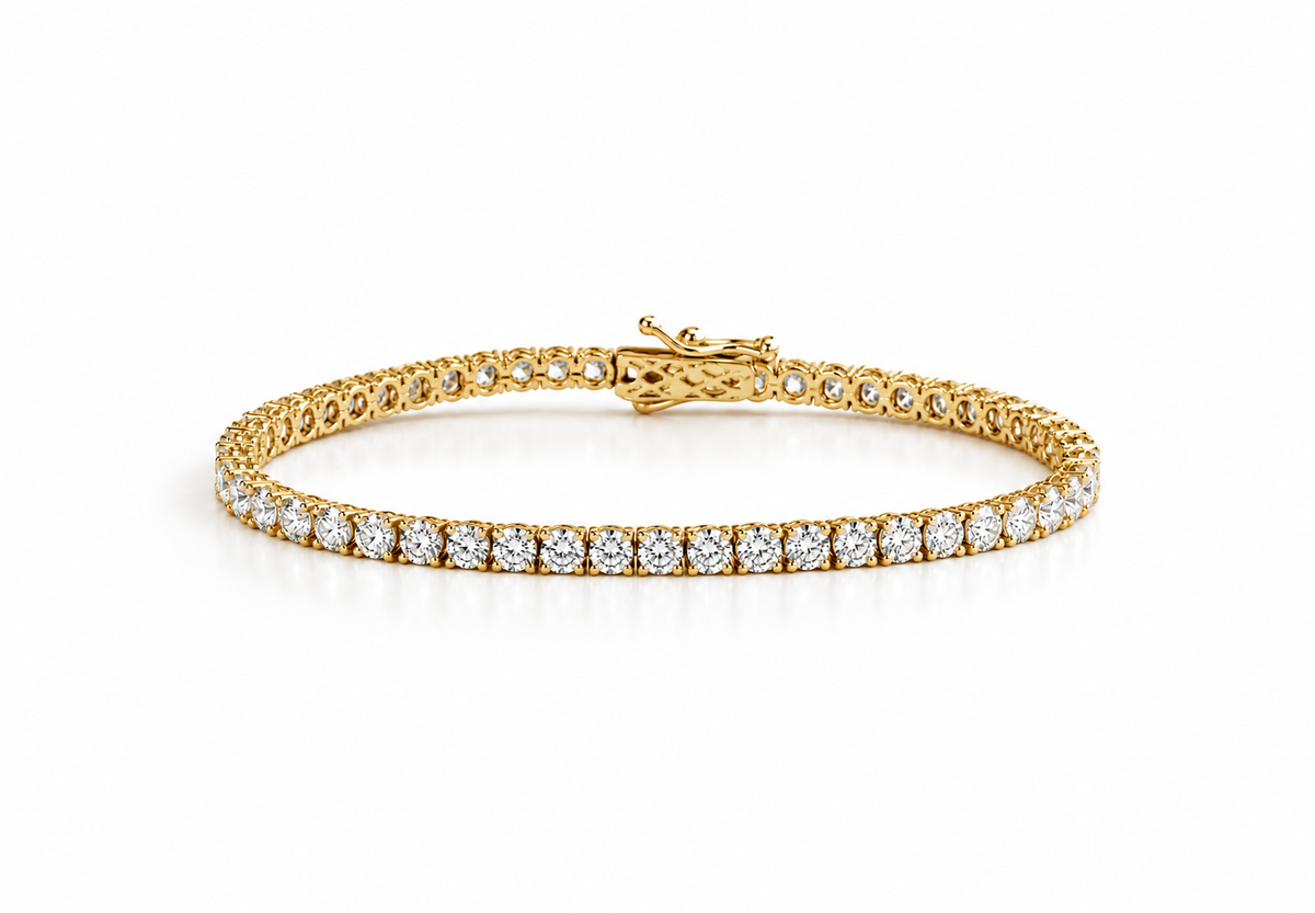 0.06 Round Diamond Bracelet