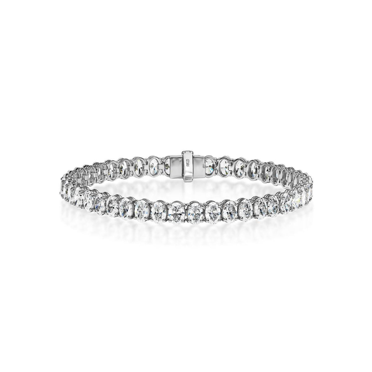 0.32ct Oval Diamond Bracelet