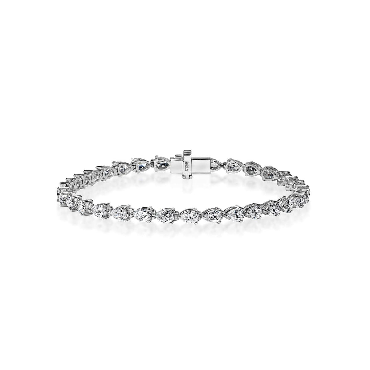 0.15ct Pear Diamond Bracelet