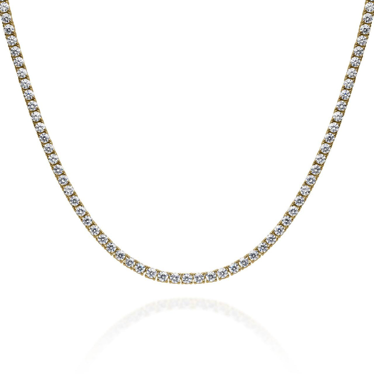 14.60ct Round Diamond Necklace