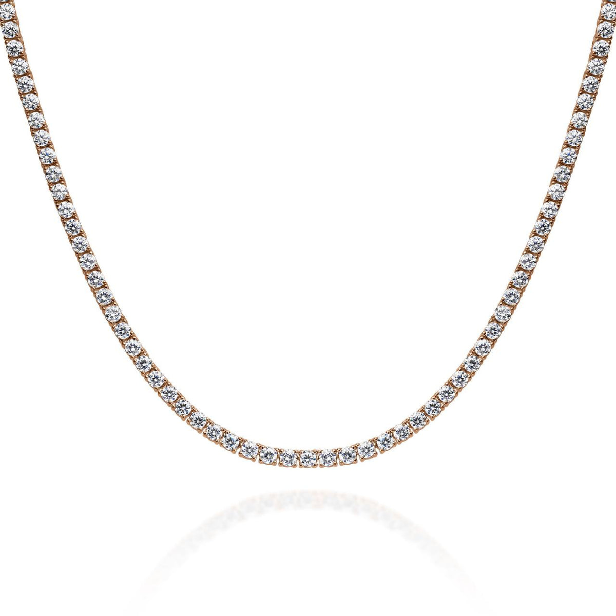 14.60ct Round Diamond Necklace